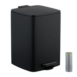 Relaxdays Kitchen Trash Can 20 Liter with Trash Bags