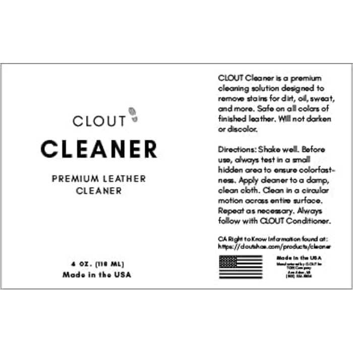 CLOUT Premium Leather Sneaker Care Set