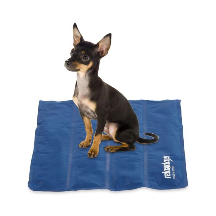 Relaxdays Dark Blue Cooling Mat for Dogs