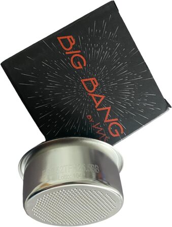 IMS Big Bang B62.52TFH25.5BB | B62.5 2T H25.5 BB | Competition Precision Filter Basket for 54 mm Portafilters | 20–22 gr. | Double Espresso | H25.5 | Double Basket | Shower Screen | Stainless Steel | Made in Italy