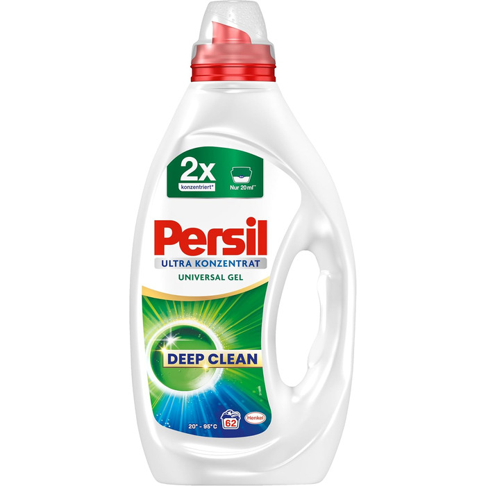Рідкий універсальний пральний засіб Persil Ultra Konzentrat, концентрат для прання, 124 Прання
