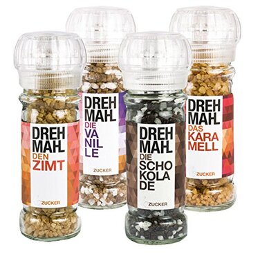 DREHMAHL Mill Aroma Sugar Classic 4-piece Set