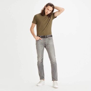 Чоловічий/Жіночий ремінь Levi's Ashland Metal (1 шт., Колір: Коричневий, 70 см)