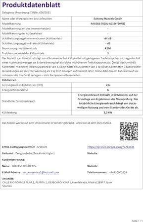 Мобільний кондиціонер 7000 BTU з витяжним шлангом | 4-в-1 | Тиха робота | Дисплей + пульт | Комплект для установки у вікно | Таймер 24г | Для приміщень до 20 м²