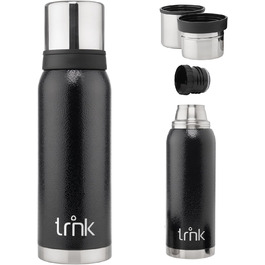 Термос TRNK Arktis 2 - 1200 мл, нержавіюча сталь, BPA-free, 32 години тепла, 2 стаканчики, для кухні
