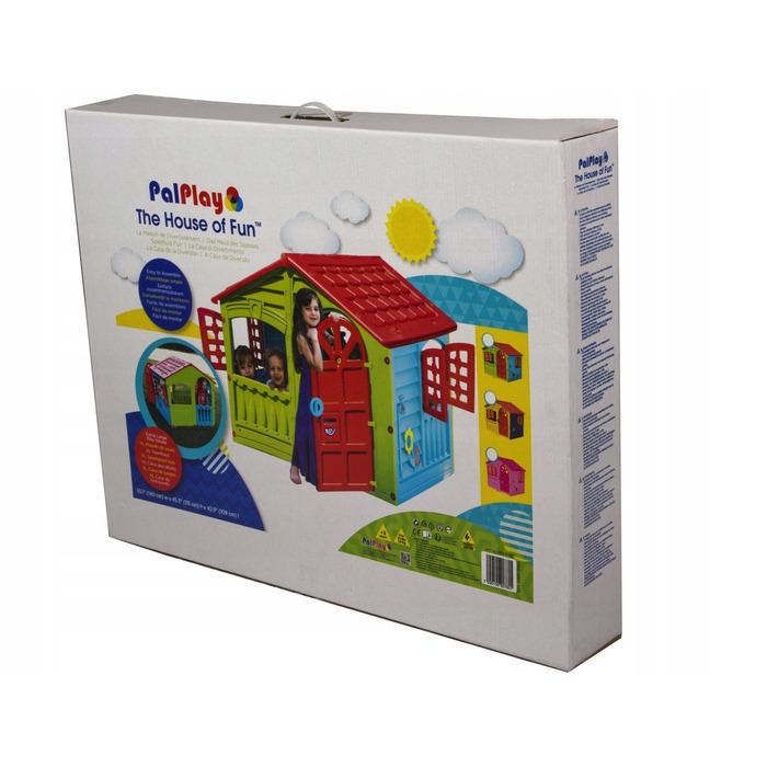 Дитячий ігровий будинок PalPlay, пластик, 2 роки+
