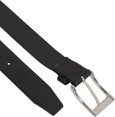 Чоловічий шкіряний ремінь Tommy Hilfiger New Aly Belt, чорний (115 см)