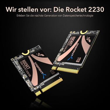 SSD Sabrent 2230 1TB NVMe Gen 4 - високошвидкісний внутрішній SSD для ПК, Steam Deck, Surface Pro