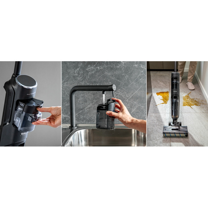 Акумуляторний вертикальний миючий пилосос Tefal X-Clean 4 GF5035