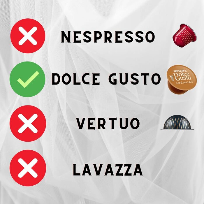 Тримач для капсул кави Castell Deco для 36 Dolce Gusto | Організатор з шухлядами | Білий | Станція для кави