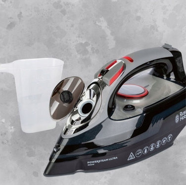 Парова праска 3100 Вт з керамічною підошвою та потужним паровим ударом 210 г