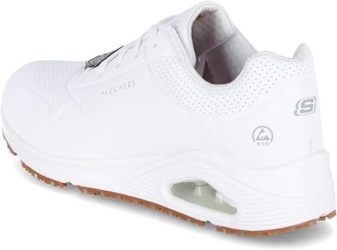 Черевики Skechers UNO SR для жінок, робочі кросівки, білі, синтетика (35.5 EU)