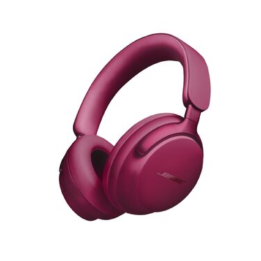 Бездротові навушники Bose QuietComfort Ultra Over-Ear з активним шумопоглинанням, просторовим аудіо (Spatial Audio) та часом роботи до 24 годин, чорний (темна слива)