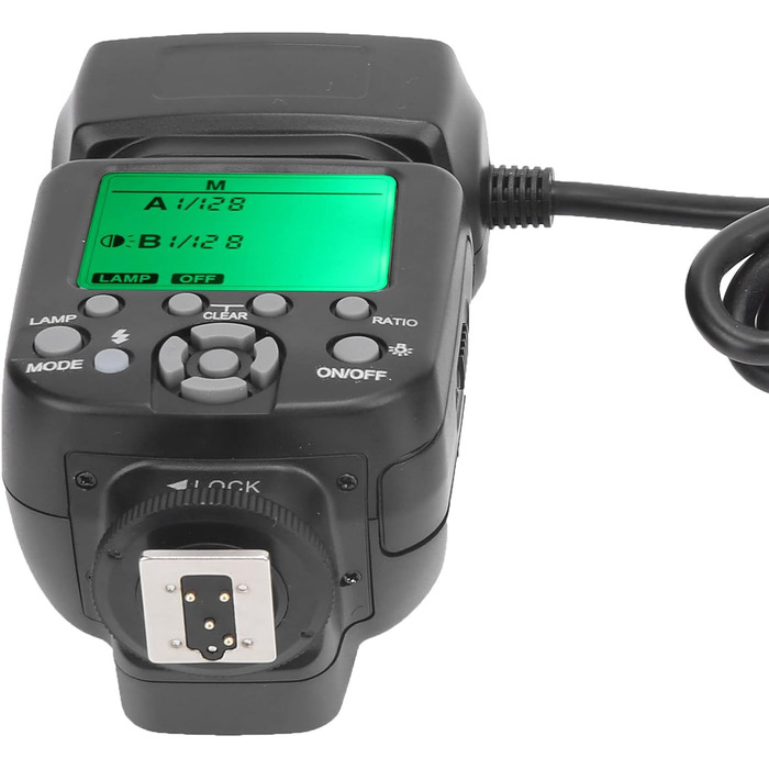 LED кільцева лампа Ringblitz з TTL та автофокусом для камер Nikon D7100, D7000, D5200, D5000, D3200, D3100, D90, D300S, D600