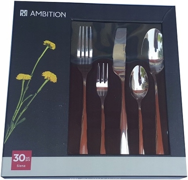 Набір столових приборів Ambition Siena, 30 предметів