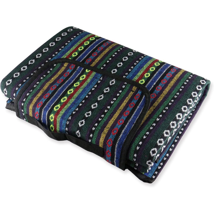 Плед для пікніка Extsud, 200x200 см, вологостійкий, з ручкою для перенесення, плед для кемпінгу та пляжу