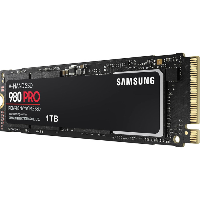 SSD Samsung 980 PRO 1TB NVMe M.2 PCIe 4.0 - Внутрішній SSD для геймінгу та редагування відео