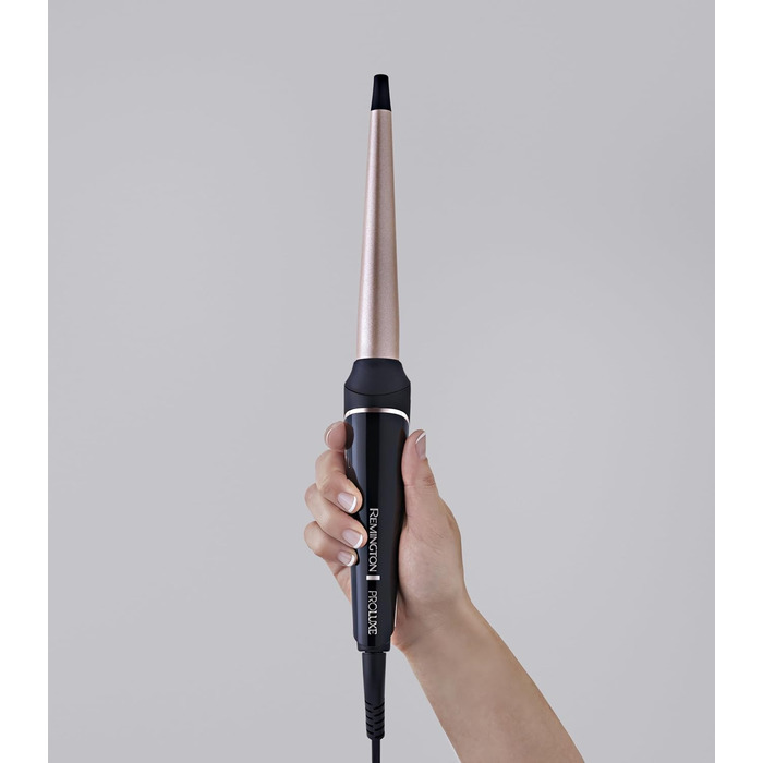 Випрямляч для волосся Remington Proluxe S9150B з широкими керамічними пластинами (110 x 50 мм), технологія OPTIheat, цифровий дисплей