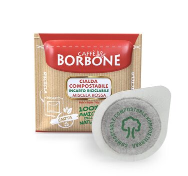 Кавові пади Caffè Borbone Blue Mix, сумісні з ESE системою (44 мм), біорозкладні — 50 шт.