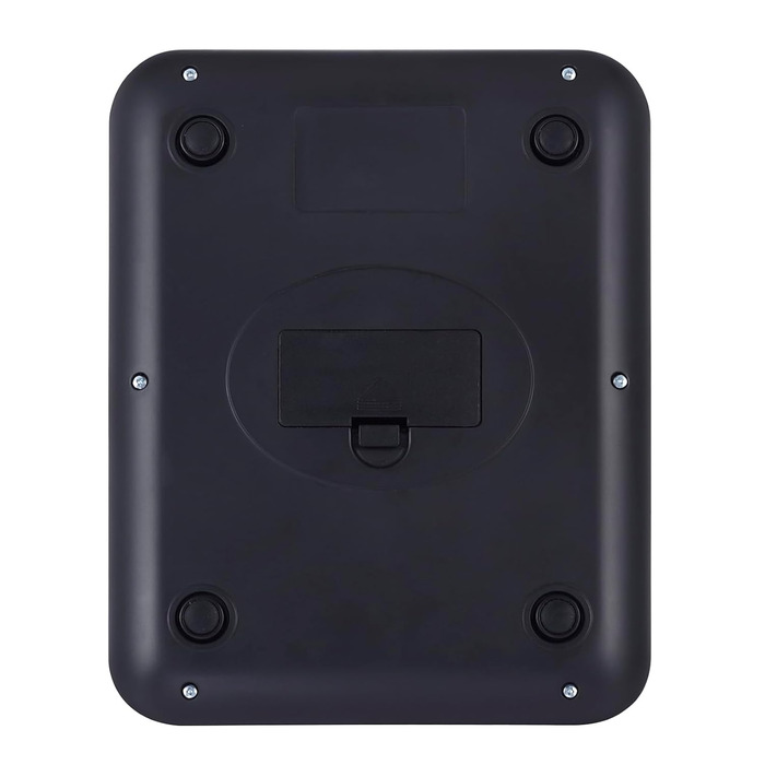 Кухонні ваги Nutri Fit: цифрова вага з нержавіючої сталі, ультраплоска, LCD-дисплей, 5 кг, 4 одиниці вимірювання