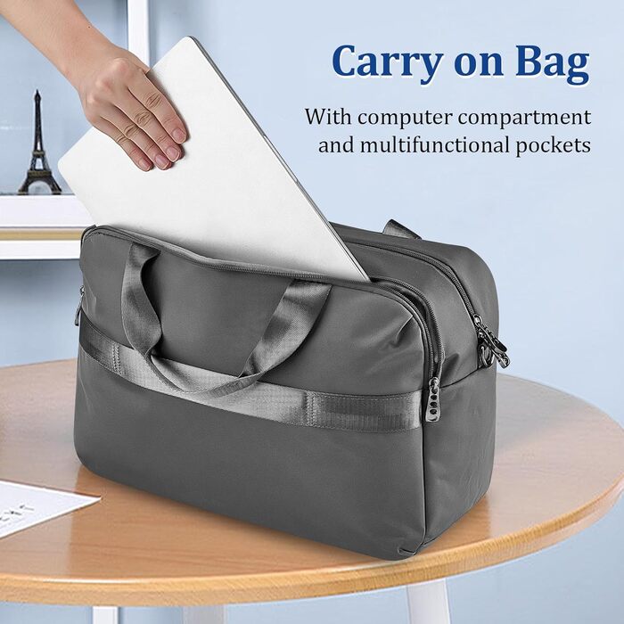 Набір валіз Joyway 4 шт. з жорстким корпусом та TSA-замком, розширюваний. Чорний, сірий.