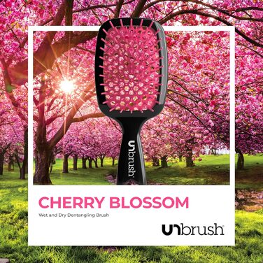 Щітка для волосся FHI HEAT Unbrush Wet & Dry - рожева, для мокрого та сухого волосся