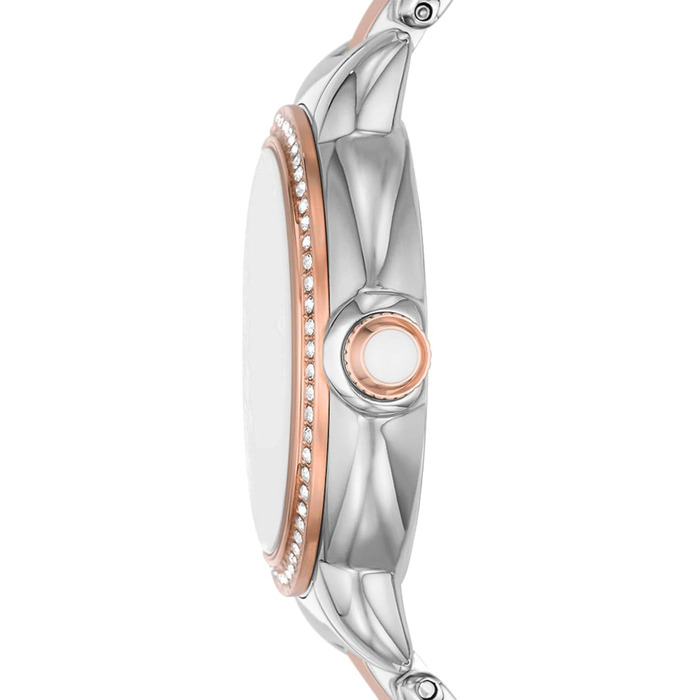 Чоловічий браслет Emporio Armani з нержавіючої сталі або шкіри з застібкою-ланцюгом (Чорний)