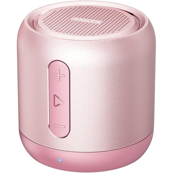 Портативна Bluetooth колонка Anker Soundcore Mini, рожева: 15 годин відтворення, FM радіо, потужний бас