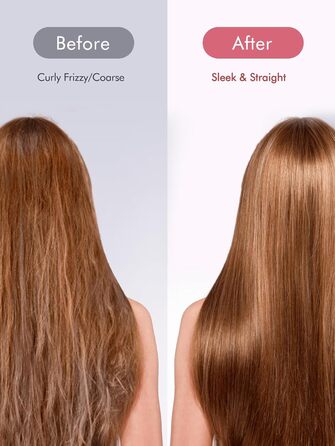 LANDOT Професійний випрямляч для волосся з керамічним покриттям 45 мм, 12 температурних режимів (120–230°C), рожеве золото