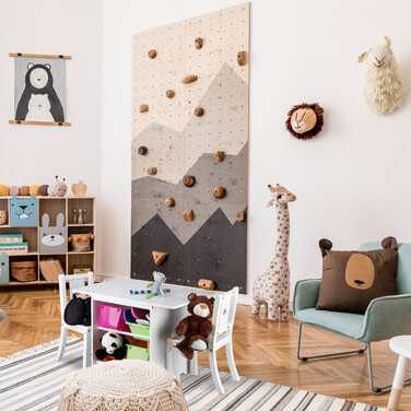 Relaxdays 3-piece children's seating set with storage