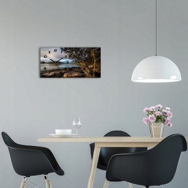 Настінний годинник Tulup багатоколірний, 60 см