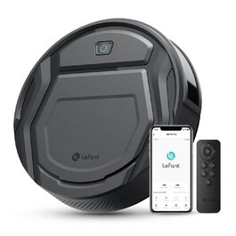 Робот-пилосос LEFANT M210PG з пультом дистанційного керування, 2200Pa, для шерсті тварин, з док-станцією, сумісний з Alexa та керуванням через APP, час роботи 120 хв