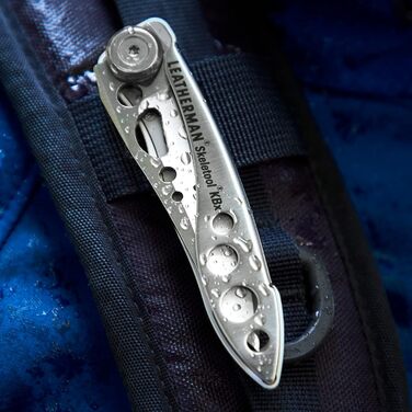 Leatherman Skeletool KBX – High-quality multi-tool with 2 practical tools – Small and compact tool for everyday use – Stainless steel