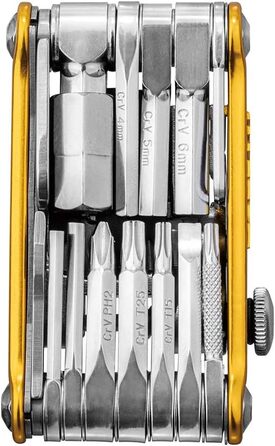 Topeak Mini PT30 Multitool - мультиінструмент золотого кольору