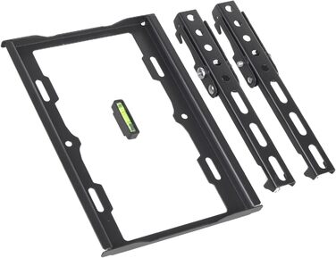 Кріплення для телевізора Maclean MC-942 для LCD, LED, OLED, QLED, Plasma телевізорів (13-42 дюйми), до 25 кг, VESA 200x200, з рівнем
