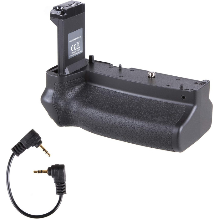 Вертикальний хват/ручка живлення Hersmay для Canon EOS RP R8, батарейний відсік на 2 батареї LP-E17 для DSLR-камер