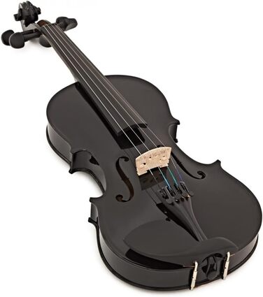 Скрипка Gear4music 4/4, повний розмір, чорна, для початківців від 11 років