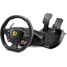Руль Thrustmaster T80 RW Ferrari 488 GTB для PlayStation - Реалістичне водіння та перемога на трасі