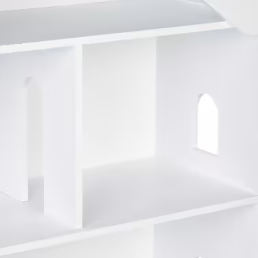 Relaxdays Tall Children's Shelf in House Shape