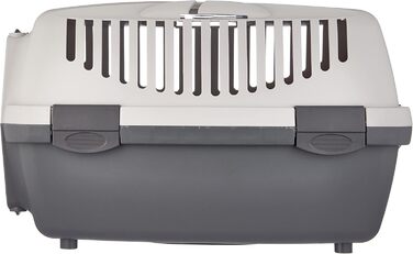 Транспортний бокс Trixie Capri 1, XS (32x31x48 см), темно-сірий/світло-сірий