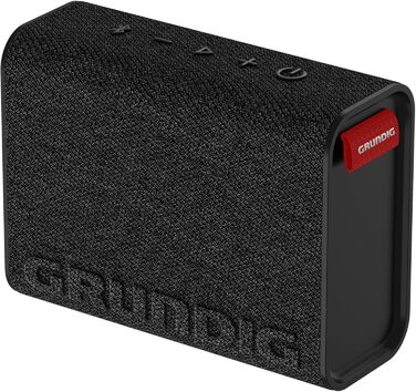 Портативна Bluetooth колонка GRUNDIG Solo 2, 4.3W, Bluetooth 5.3, 30м радіус дії, до 18 годин роботи, Powerbank, Handsfree, вологостійкий корпус, чорний
