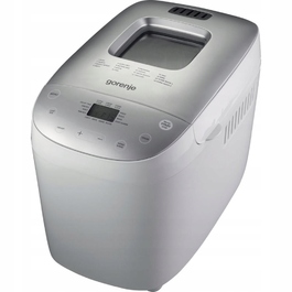 Хлібопічка Gorenje BM1600WG, сріблястий/сірий, 850 Вт