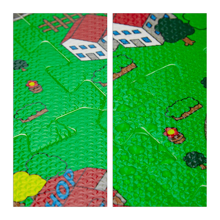 Relaxdays Street Puzzle Mat for Children