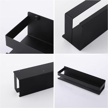 KES Shower Shelf Black Shower Rack Shower Basket Shelf Bathroom Shower Storage Wall Shelf Bathroom Shelf Shower Shelf 40CM Stainless Steel Wall Mount, BSC205S40B-BK