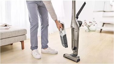 Бездротовий пилосос 2-в-1 Bosch BBH3ALL23 Flexxo з металевою насадкою - 2 швидкості, 23V, 50 хв автономності