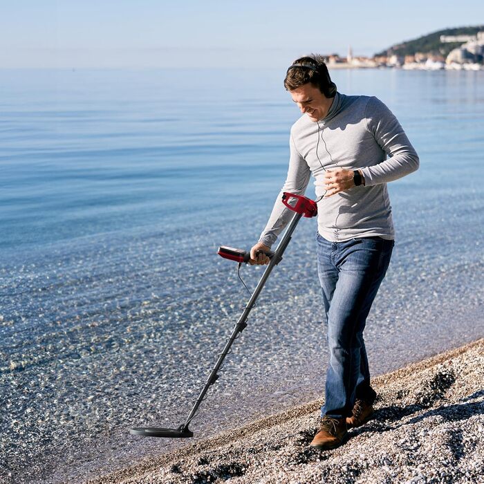 Металодетектор KAIWEETS 2025: 5 режимів, водонепроникний, для дорослих та дітей, з навушниками та лопаткою