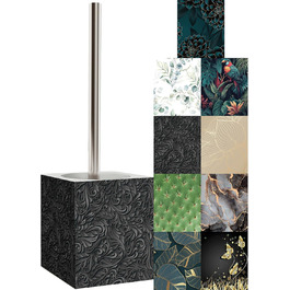 Набір для чищення унітазу Sanilo, квітковий дизайн, преміум якість