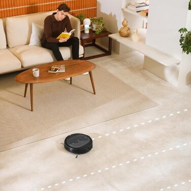 Робот-пилосос Cecotec Conga M20 з гіроскопічною навігацією, 7000 Па, 160 хв роботи, датчики захисту від падіння та щітка для різних поверхонь, керування через додаток