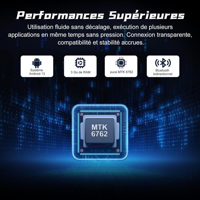 MP3 плеєр 160GB з Bluetooth, Wi-Fi, Android 13.0 та Spotify - чорний