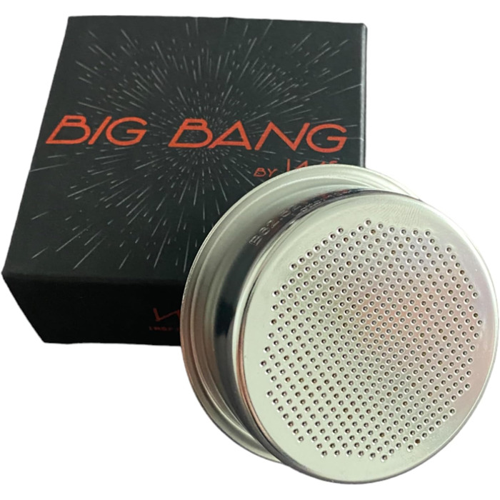 Професійний фільтр IMS Big Bang B62.52TFH23.5BB для холдера 54 мм, подвійний, 14–20 г, нержавіюча сталь, Італія